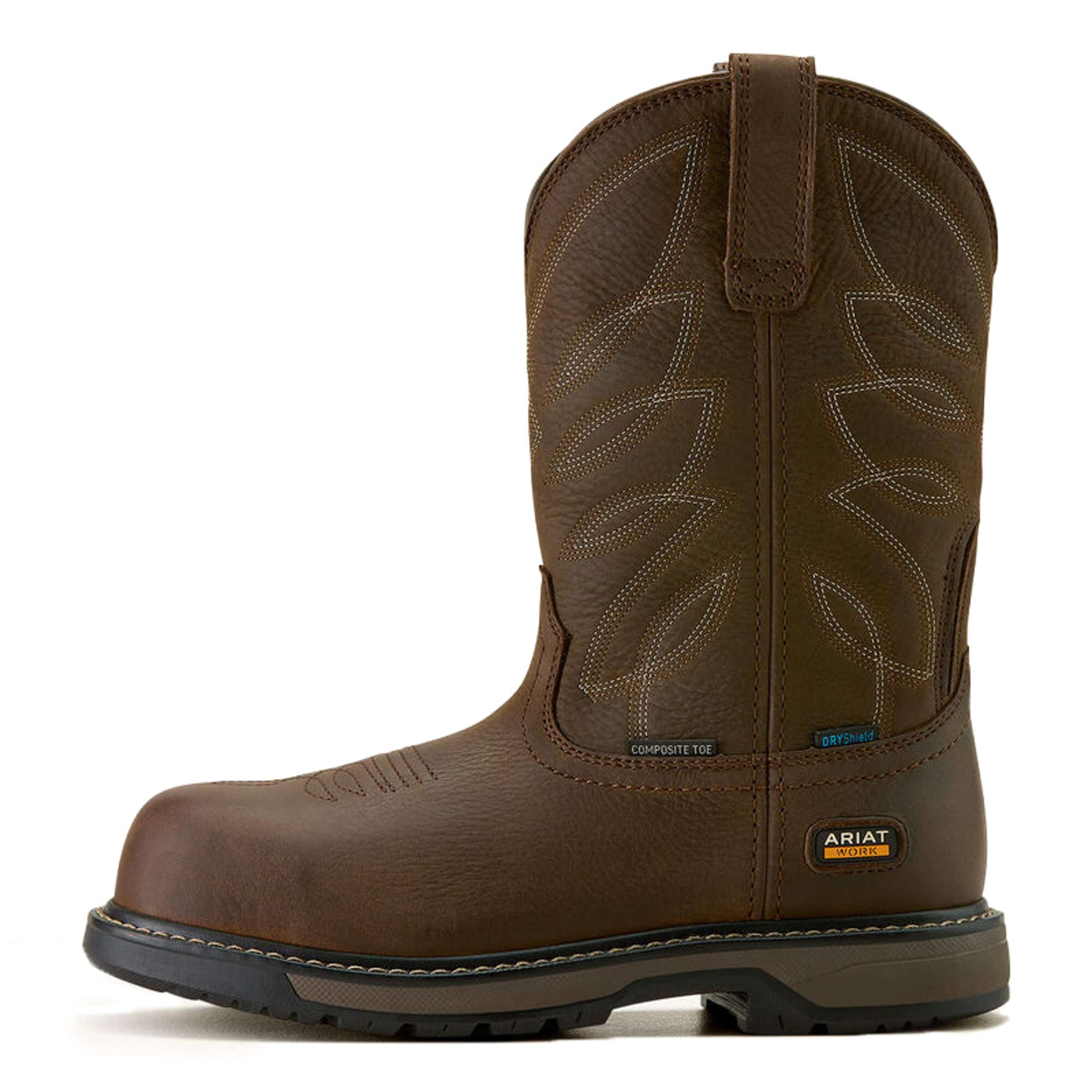 Ariat Western Boots Riverter Pull-On H20 Women Darkbrown