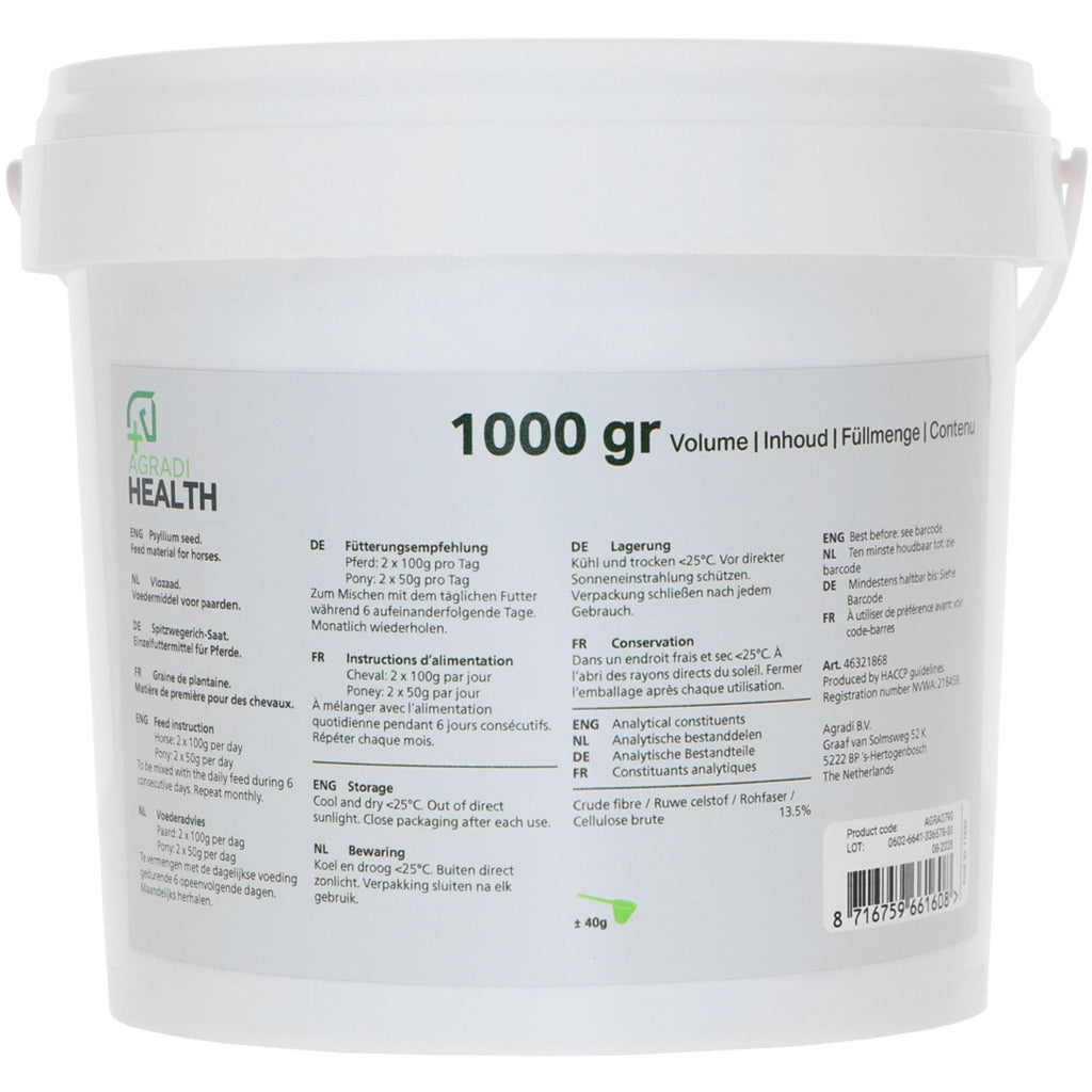 Agradi Health Psyllium Husk