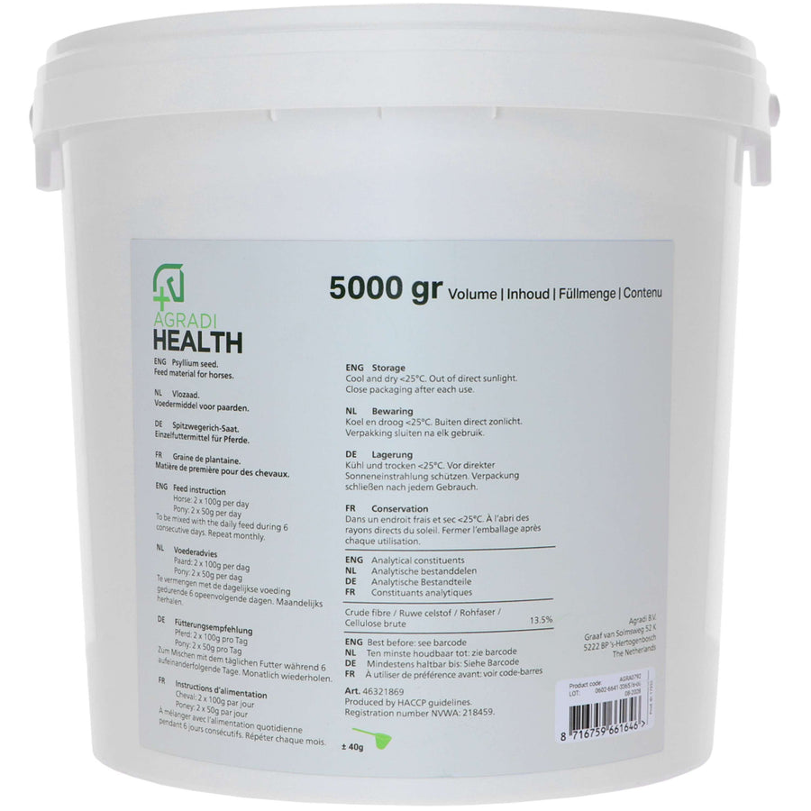 Agradi Health Psyllium Husk