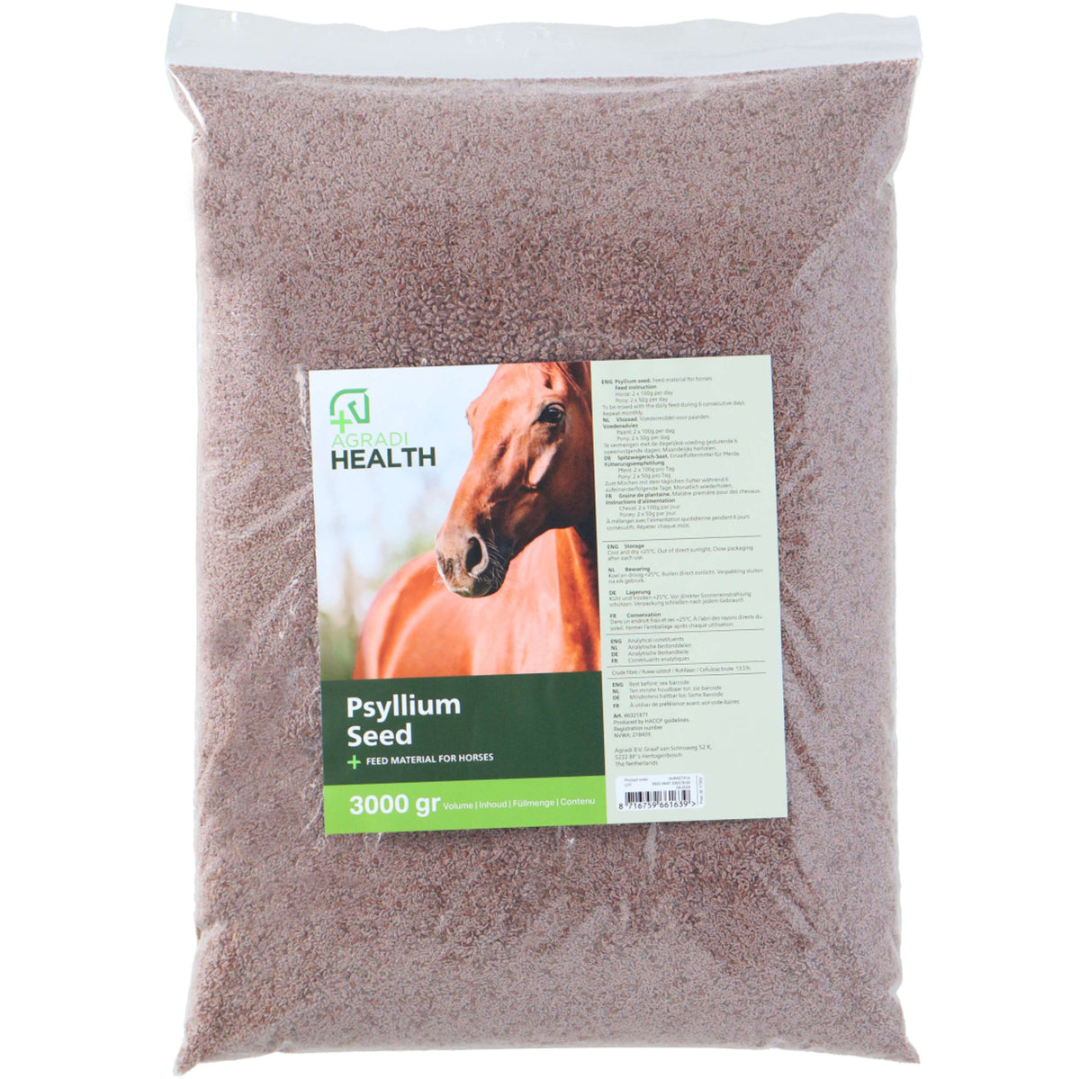Agradi Health Psyllium Husk Refill Package