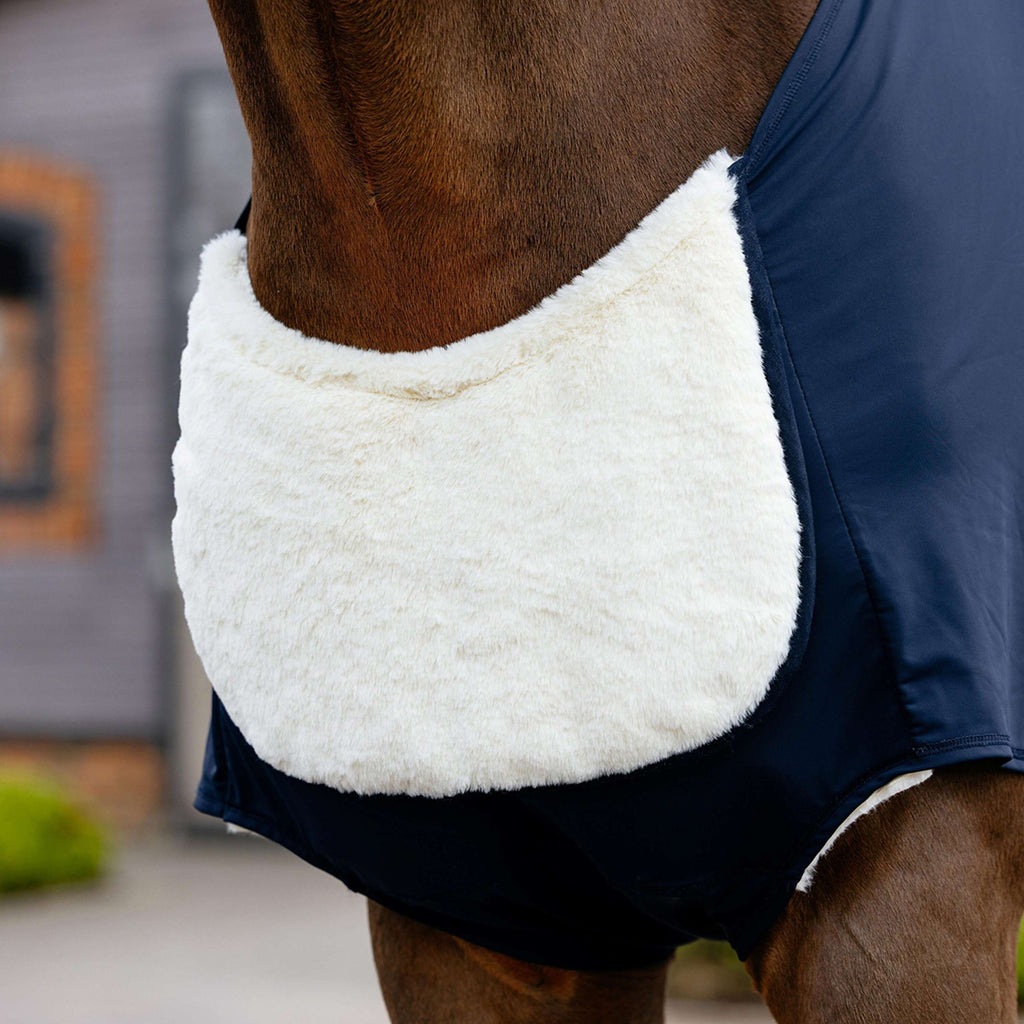 LeMieux Chest Guard Soft Anti-Rubbing Navy