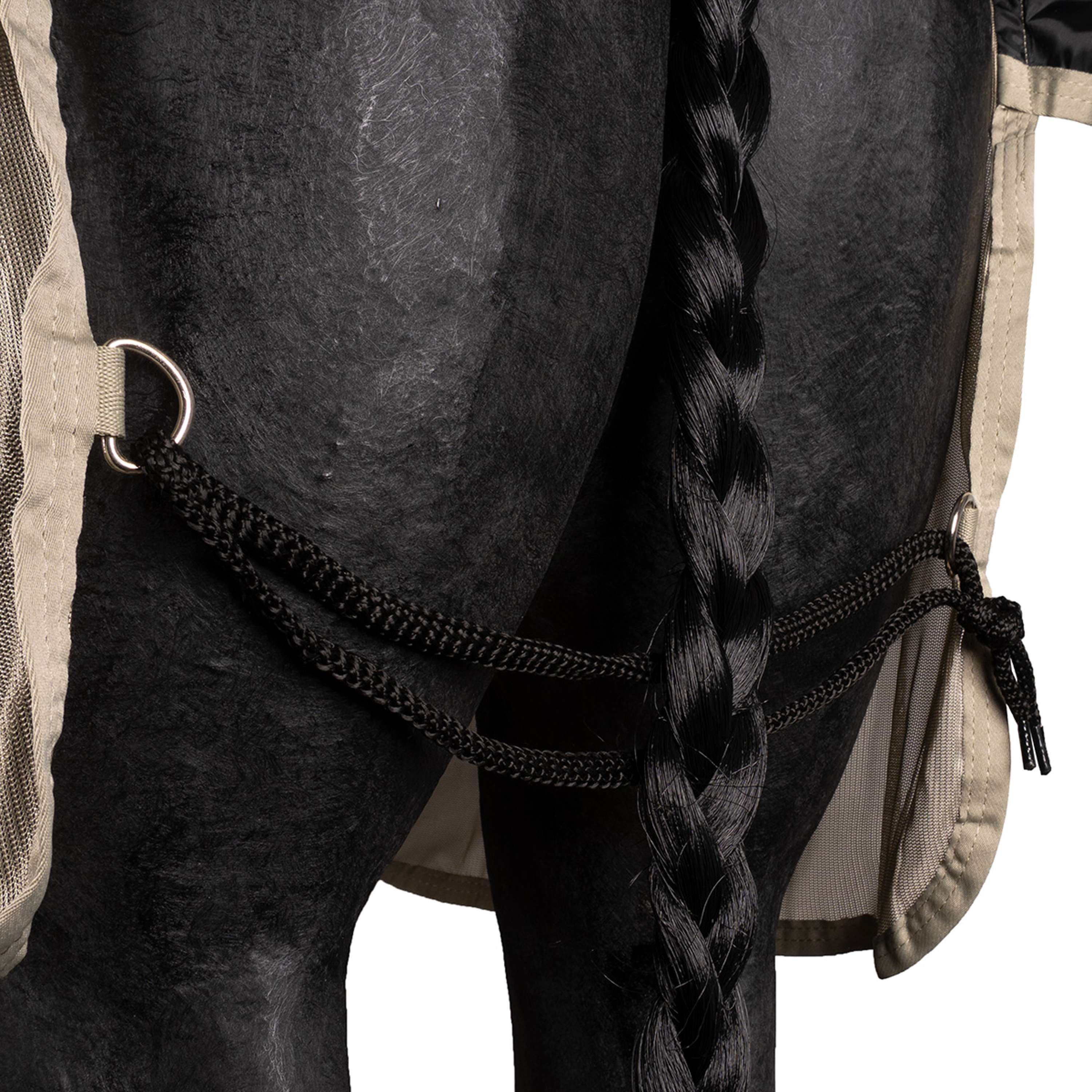 Imperial Riding Fly Rug IRHReese with a Hood Light Olive
