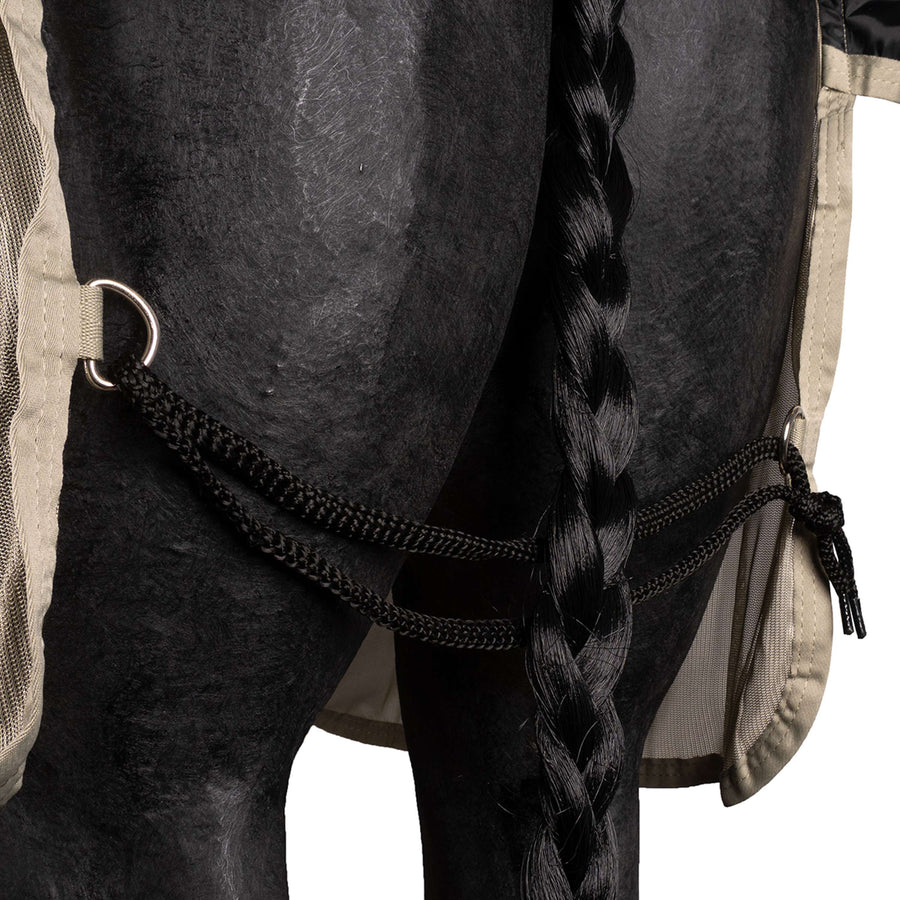 Imperial Riding Fly Rug IRHReese with a Hood Light Olive