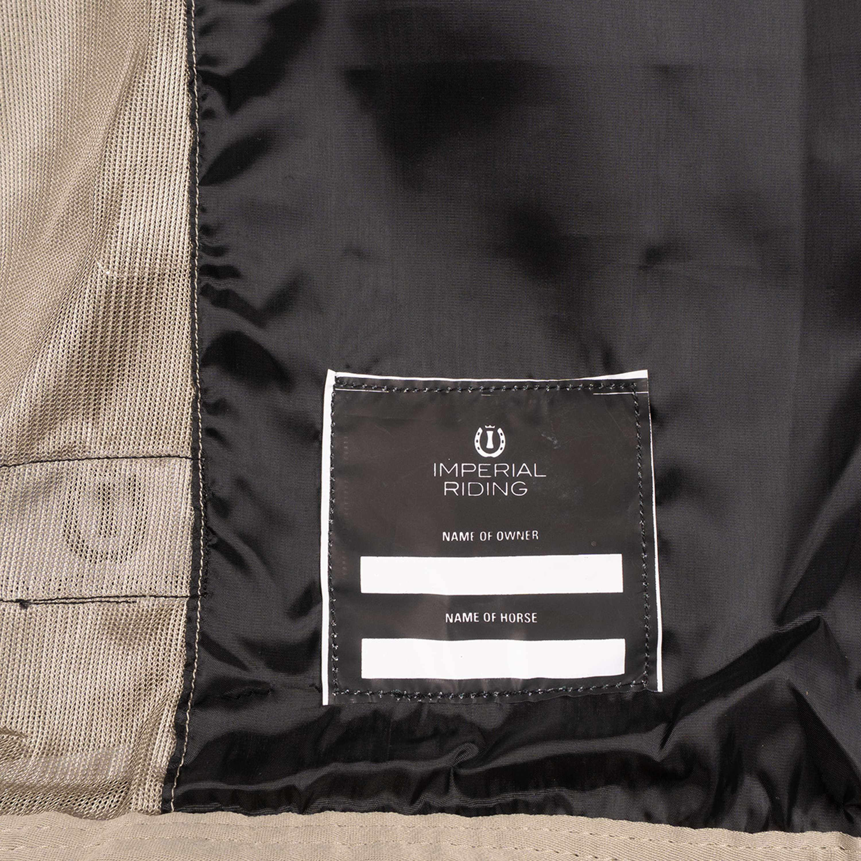 Imperial Riding Fly Rug IRHReese with a Hood Light Olive