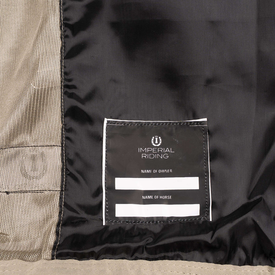 Imperial Riding Fly Rug IRHReese with a Hood Light Olive