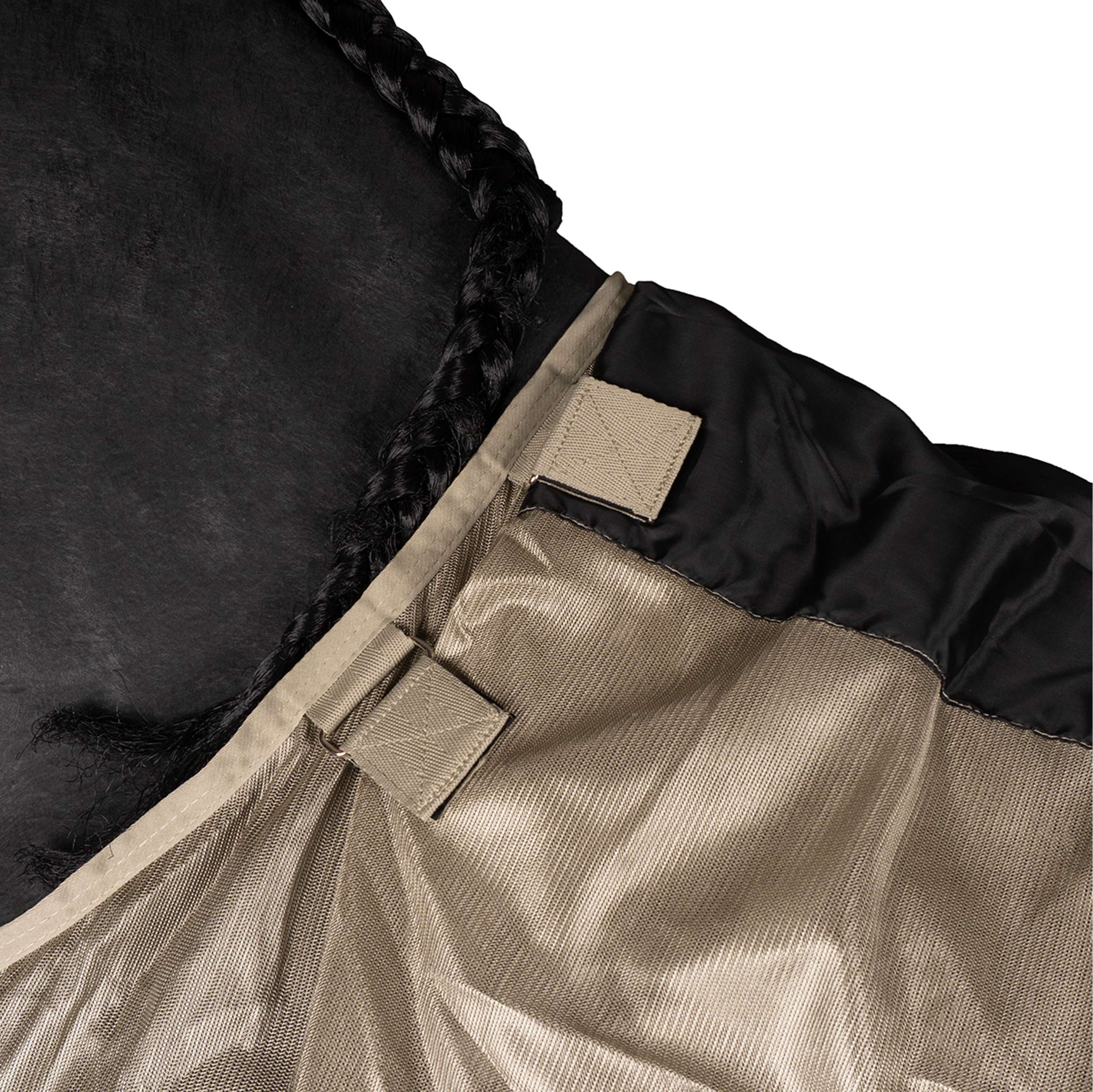 Imperial Riding Fly Rug IRHReese with a Hood Light Olive