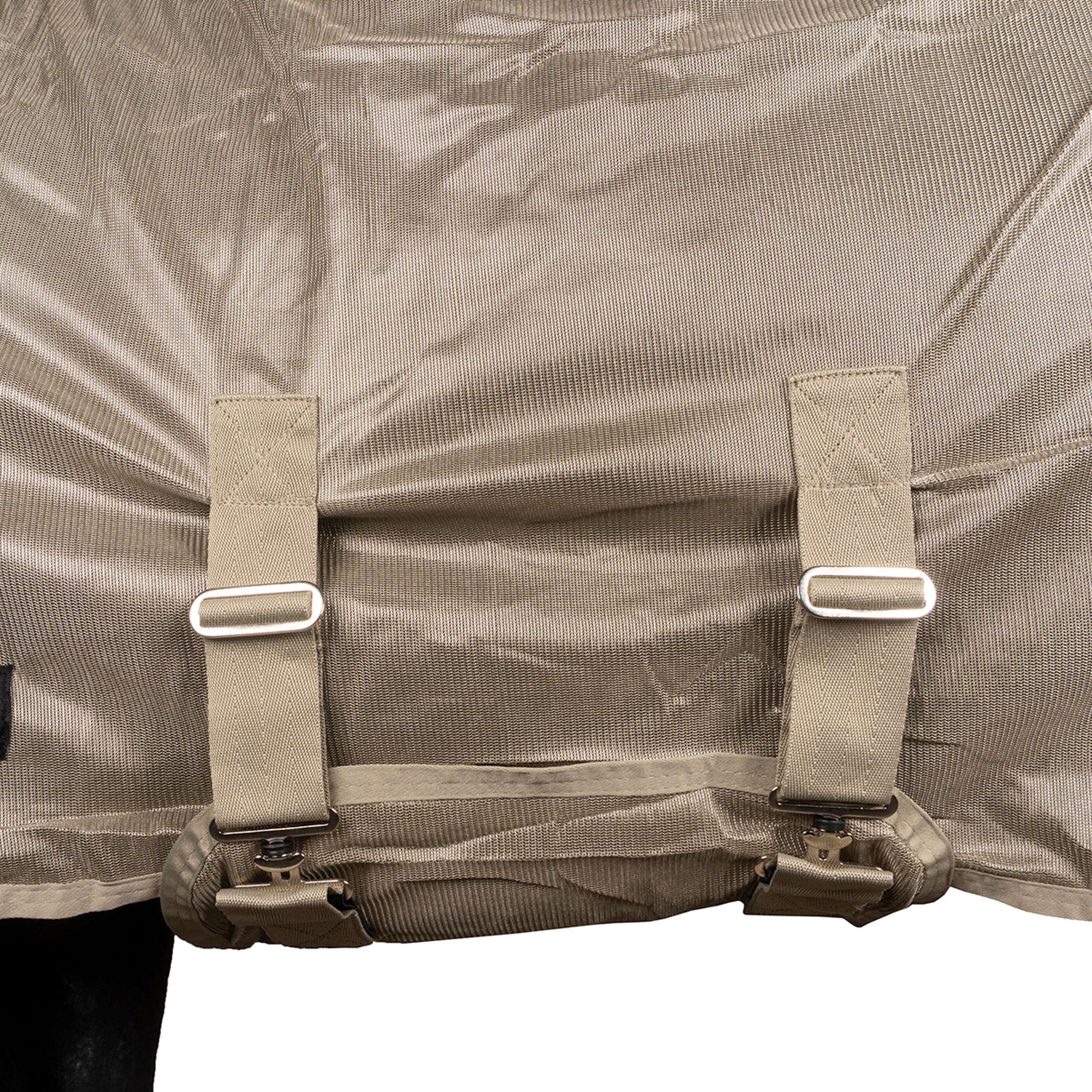 Imperial Riding Fly Rug IRHReese with a Hood Light Olive