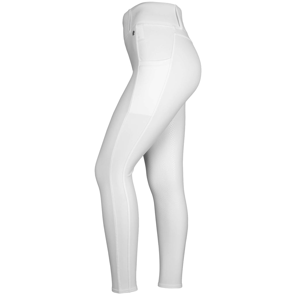 HV Polo Riding Legging HVPFavourite Full Grip White