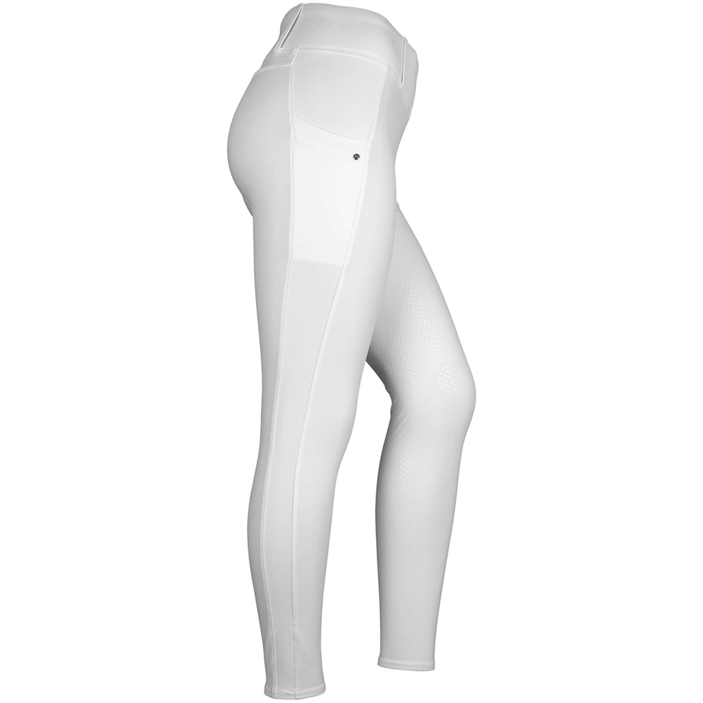 HV Polo Riding Legging HVPFavourite Full Grip White