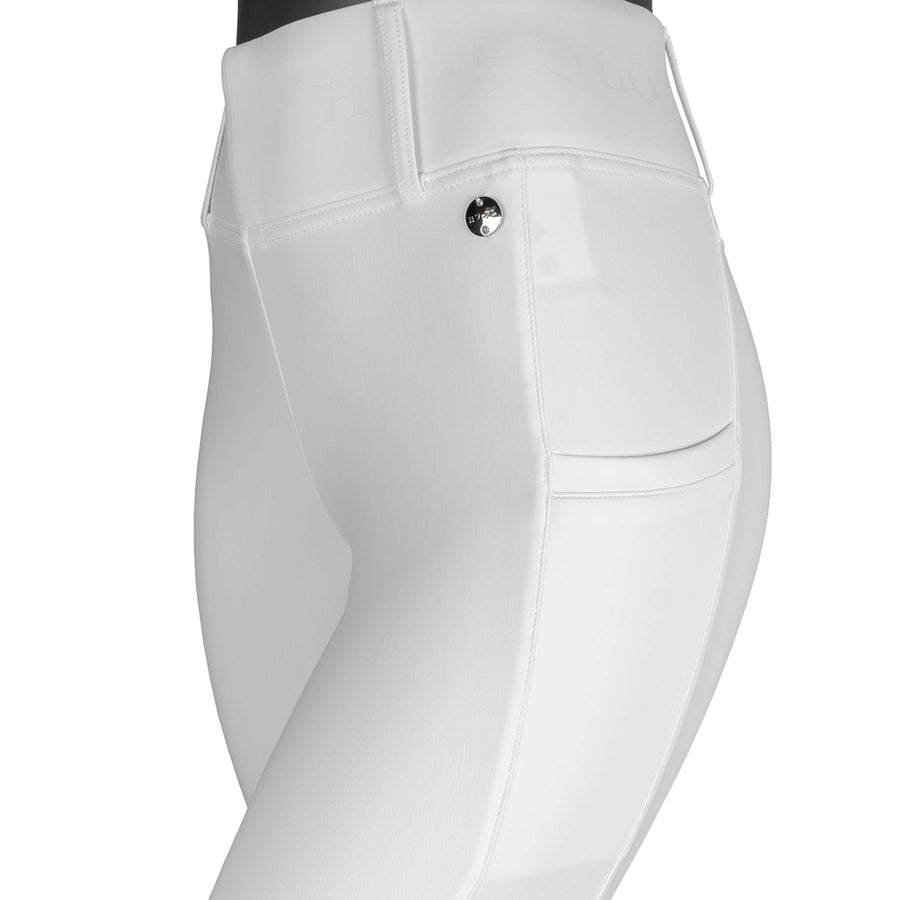 HV Polo Riding Legging HVPFavourite Full Grip White
