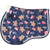 HKM Saddlepad X-Mas All Purpose Darkblue