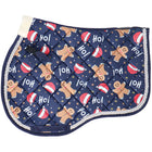 HKM Saddlepad X-Mas All Purpose Darkblue