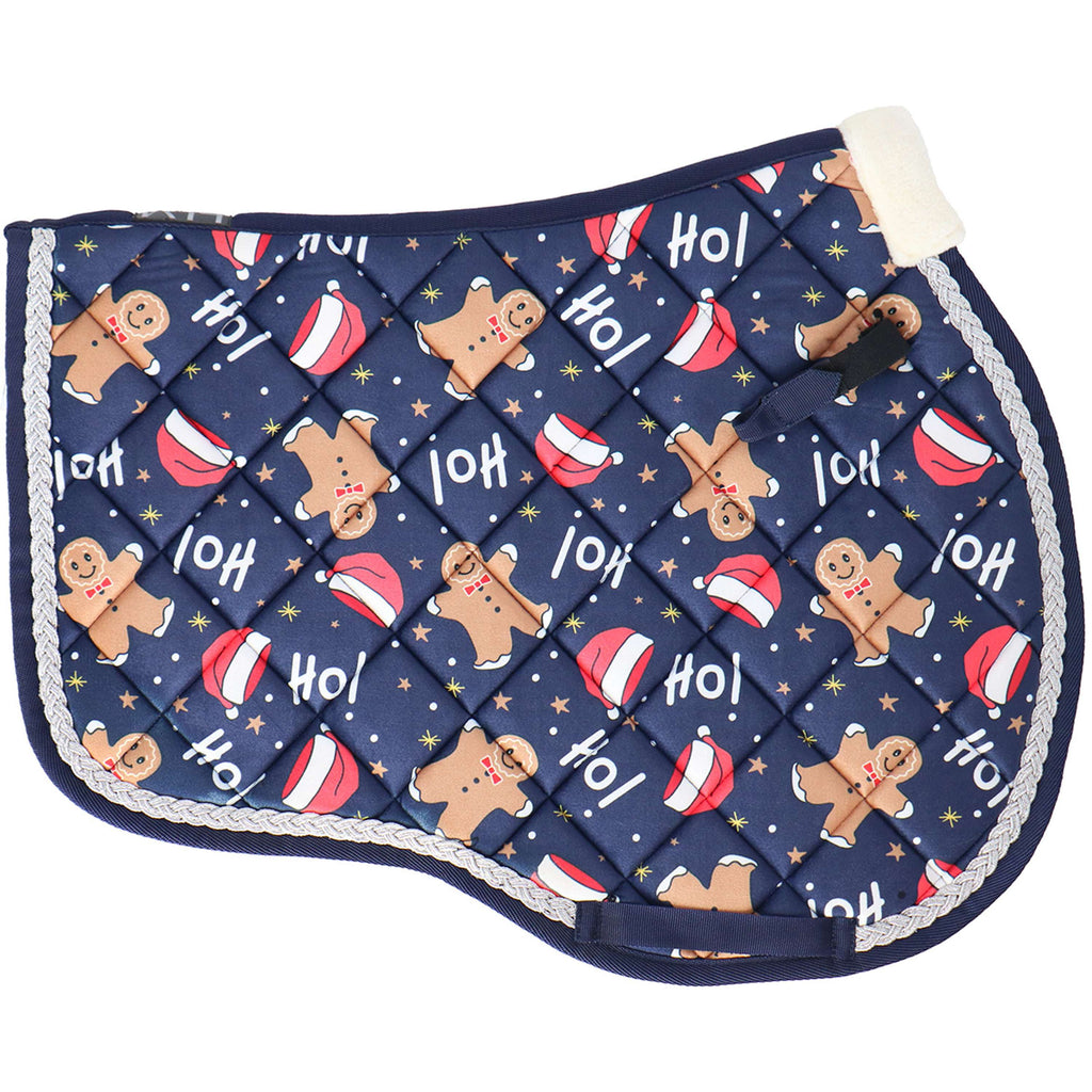 HKM Saddlepad X-Mas All Purpose Darkblue