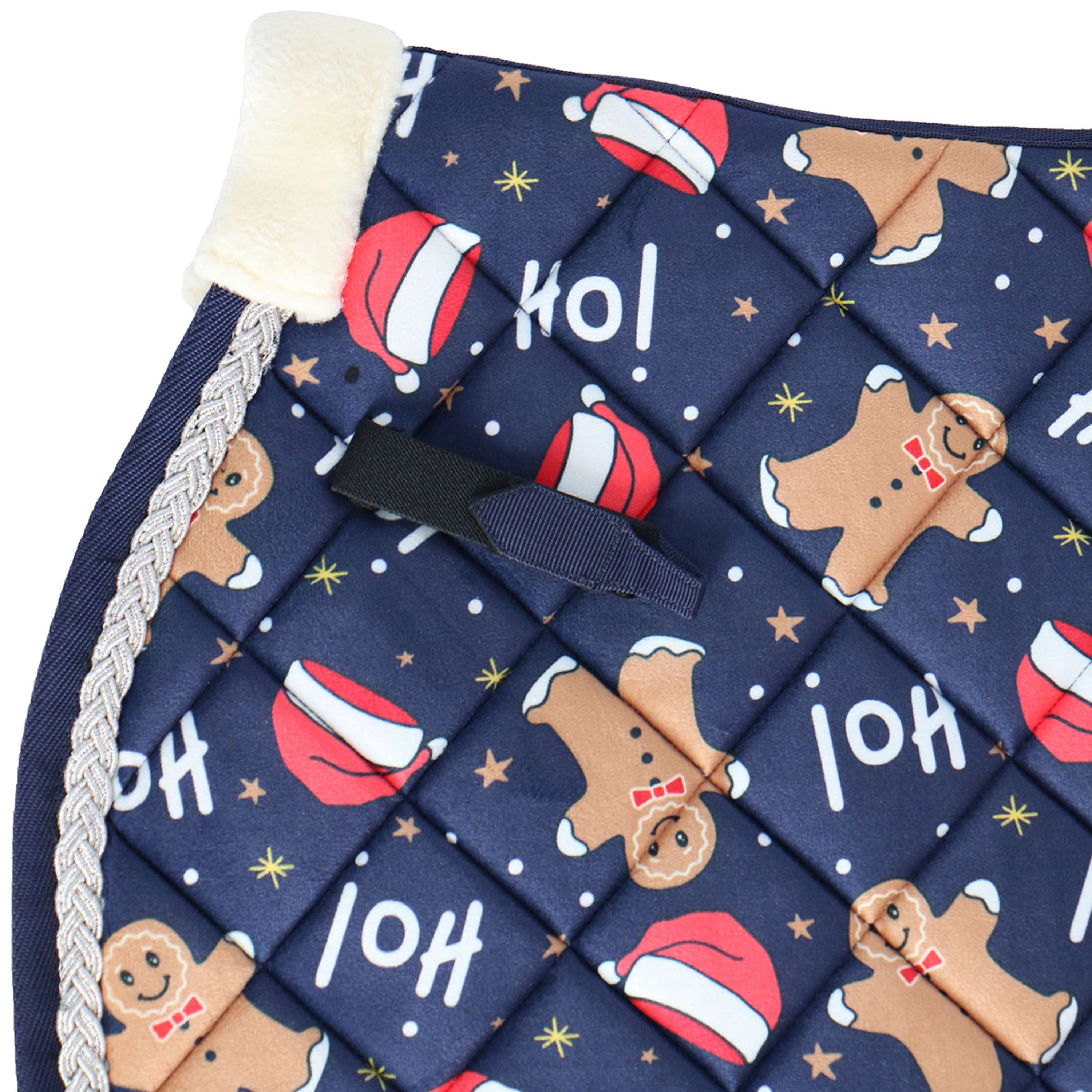 HKM Saddlepad X-Mas All Purpose Darkblue