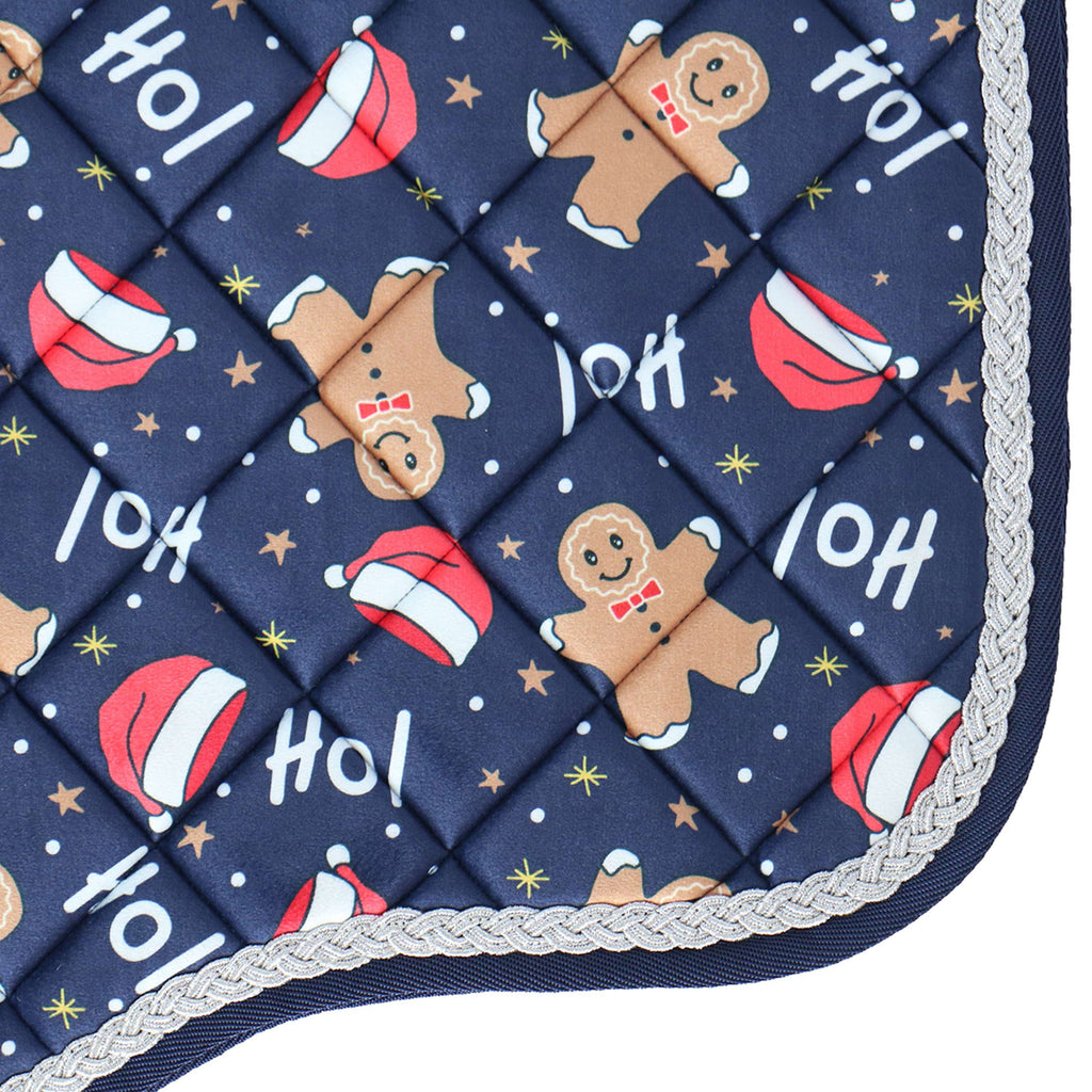 HKM Saddlepad X-Mas All Purpose Darkblue
