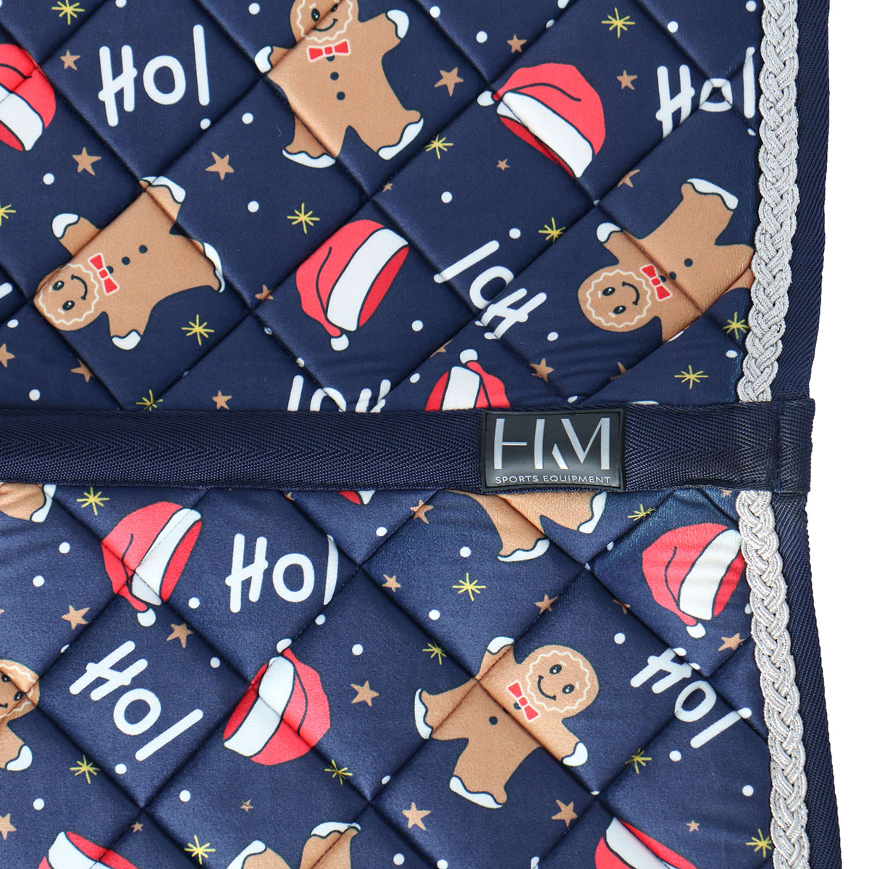 HKM Saddlepad X-Mas All Purpose Darkblue