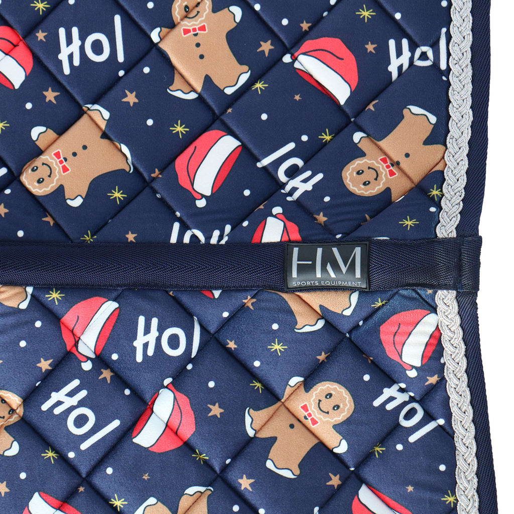 HKM Saddlepad X-Mas All Purpose Darkblue