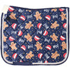HKM Saddlepad X-Mas Dressage Darkblue