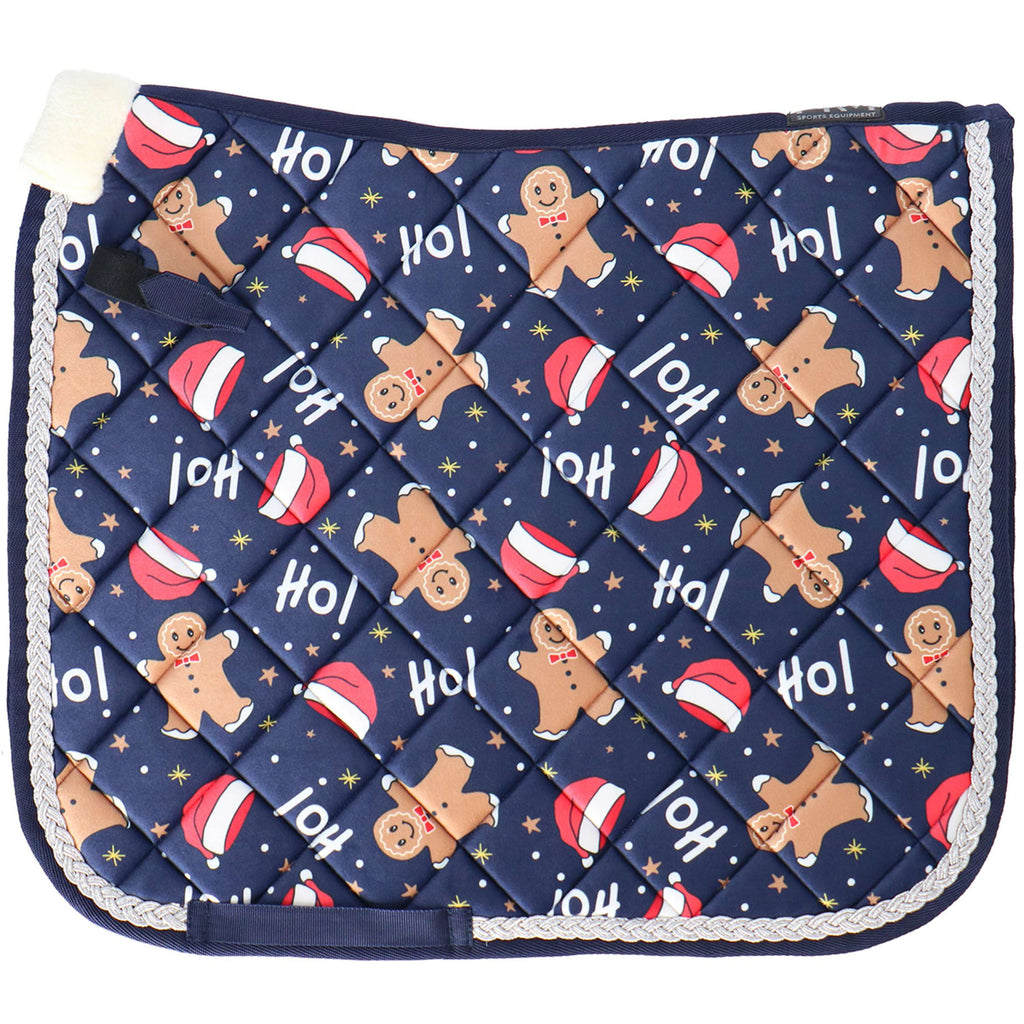 HKM Saddlepad X-Mas Dressage Darkblue
