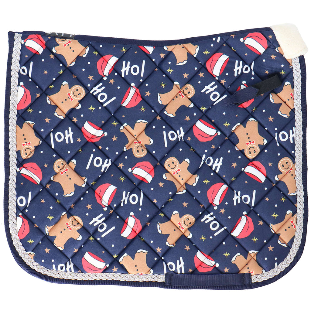 HKM Saddlepad X-Mas Dressage Darkblue