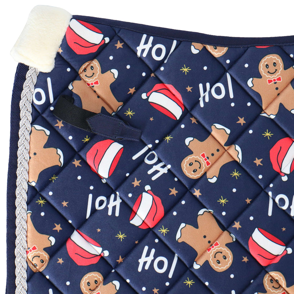 HKM Saddlepad X-Mas Dressage Darkblue