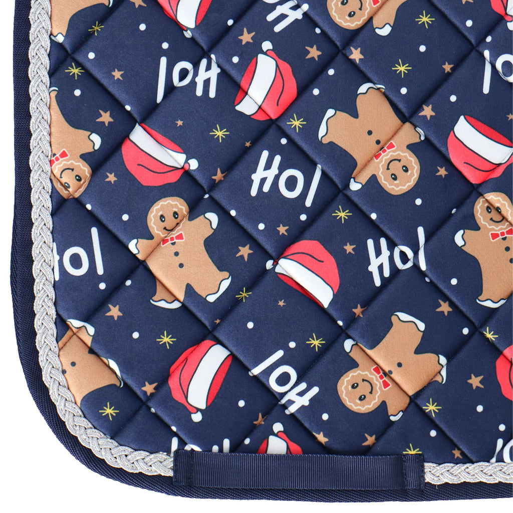HKM Saddlepad X-Mas Dressage Darkblue