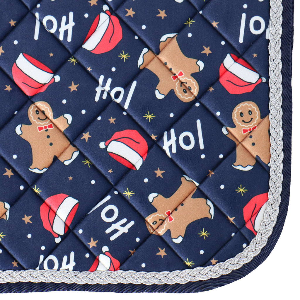 HKM Saddlepad X-Mas Dressage Darkblue