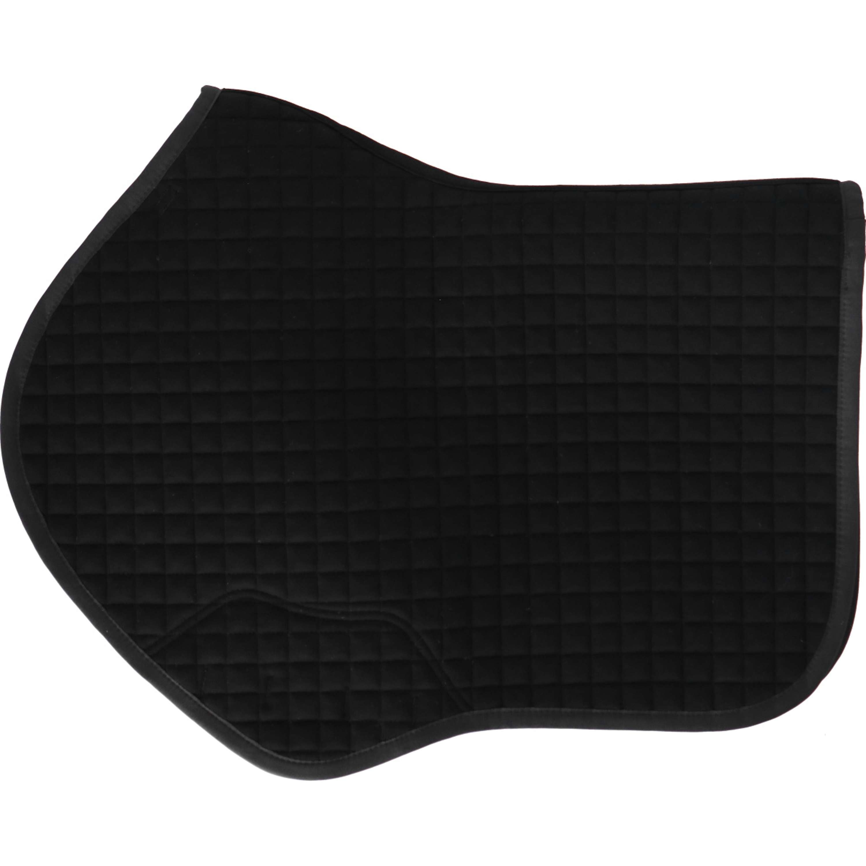 LeMieux Saddlepad Cotton Square Close Contact Black