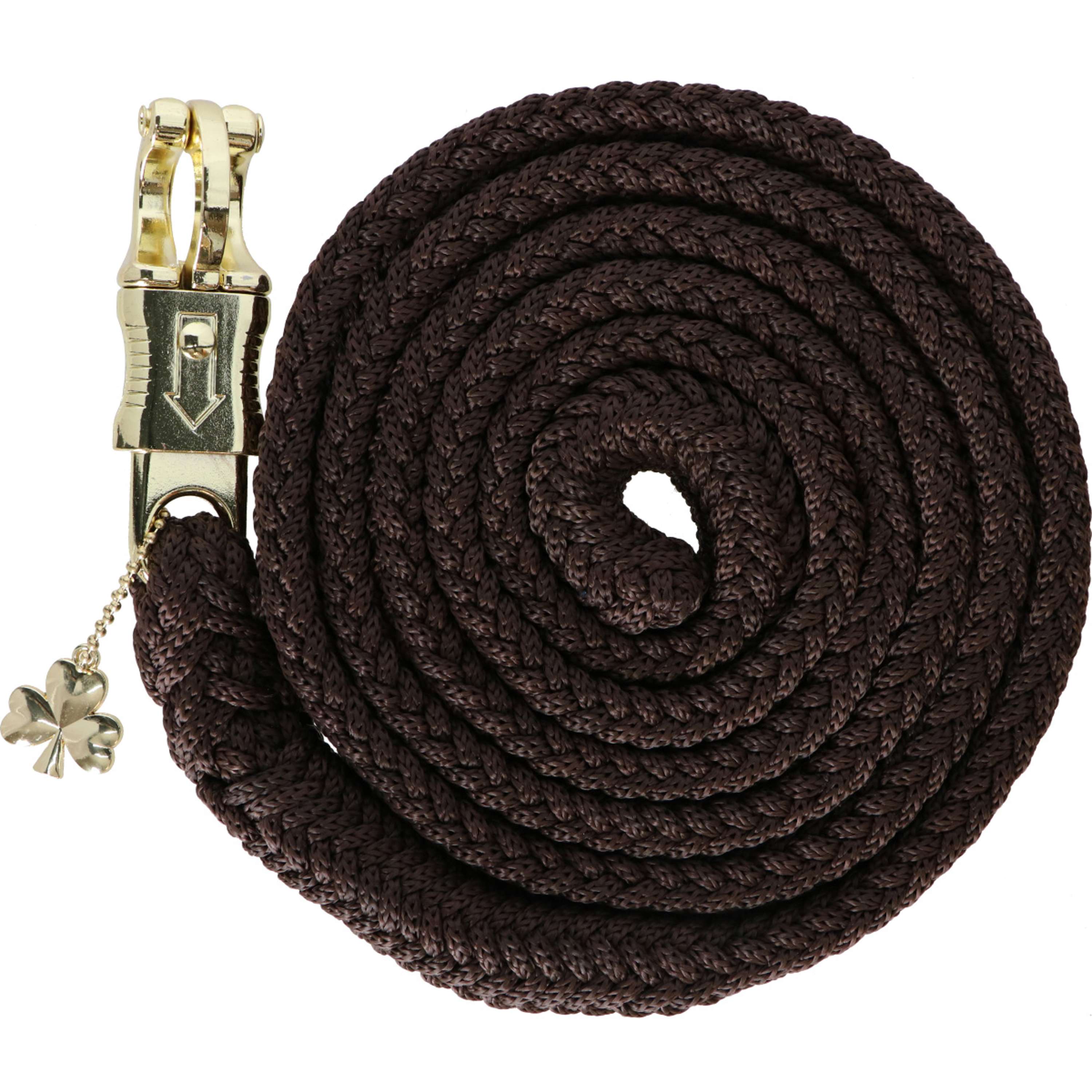 Bucas Lead Rope Comfort with a Panic Snap Brown/Brown