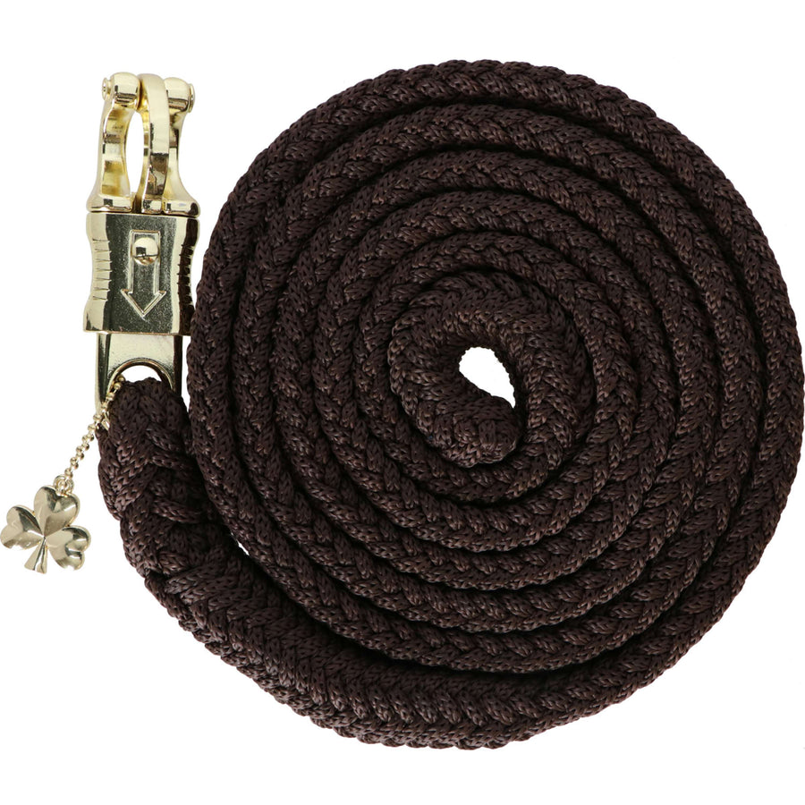 Bucas Lead Rope Comfort with a Panic Snap Brown/Brown
