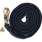 Bucas Lead Rope Show-Line Comfort with a Panic Snap Navy/Grey
