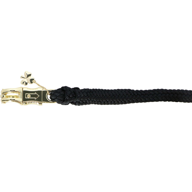 Bucas Lead Rope Comfort with a Panic Snap Black/Black