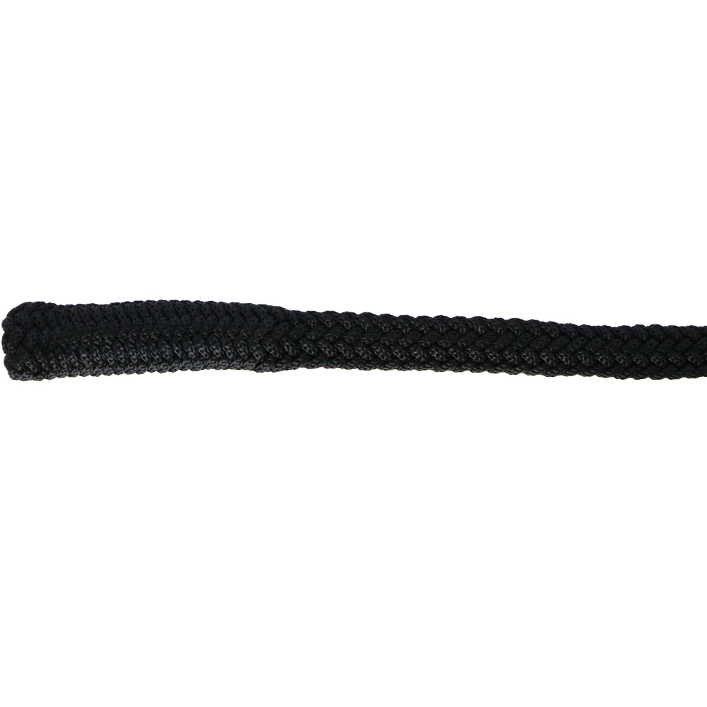 Bucas Lead Rope Comfort with a Panic Snap Black/Black