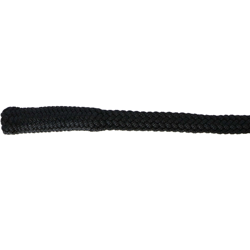 Bucas Lead Rope Comfort with a Panic Snap Black/Black
