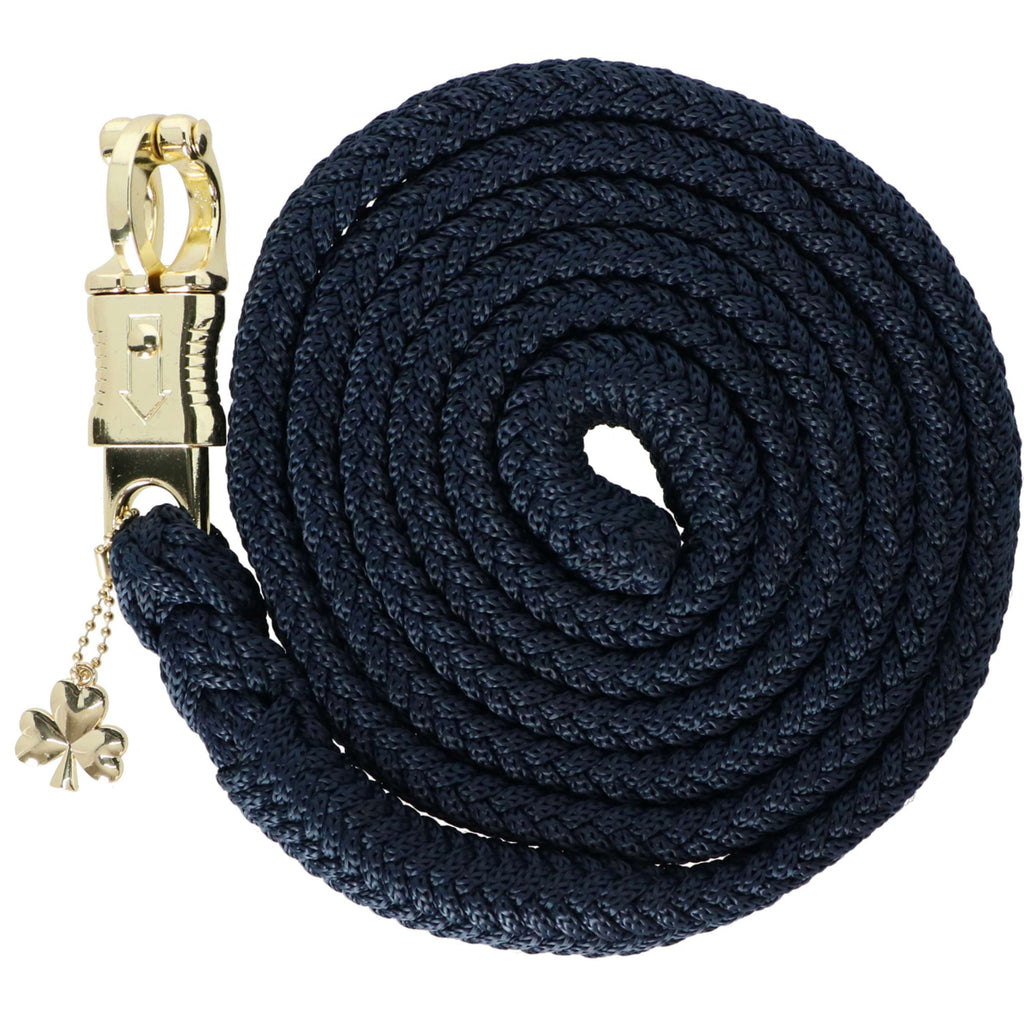 Bucas Lead Rope Comfort with a Panic Snap Navy/Navy