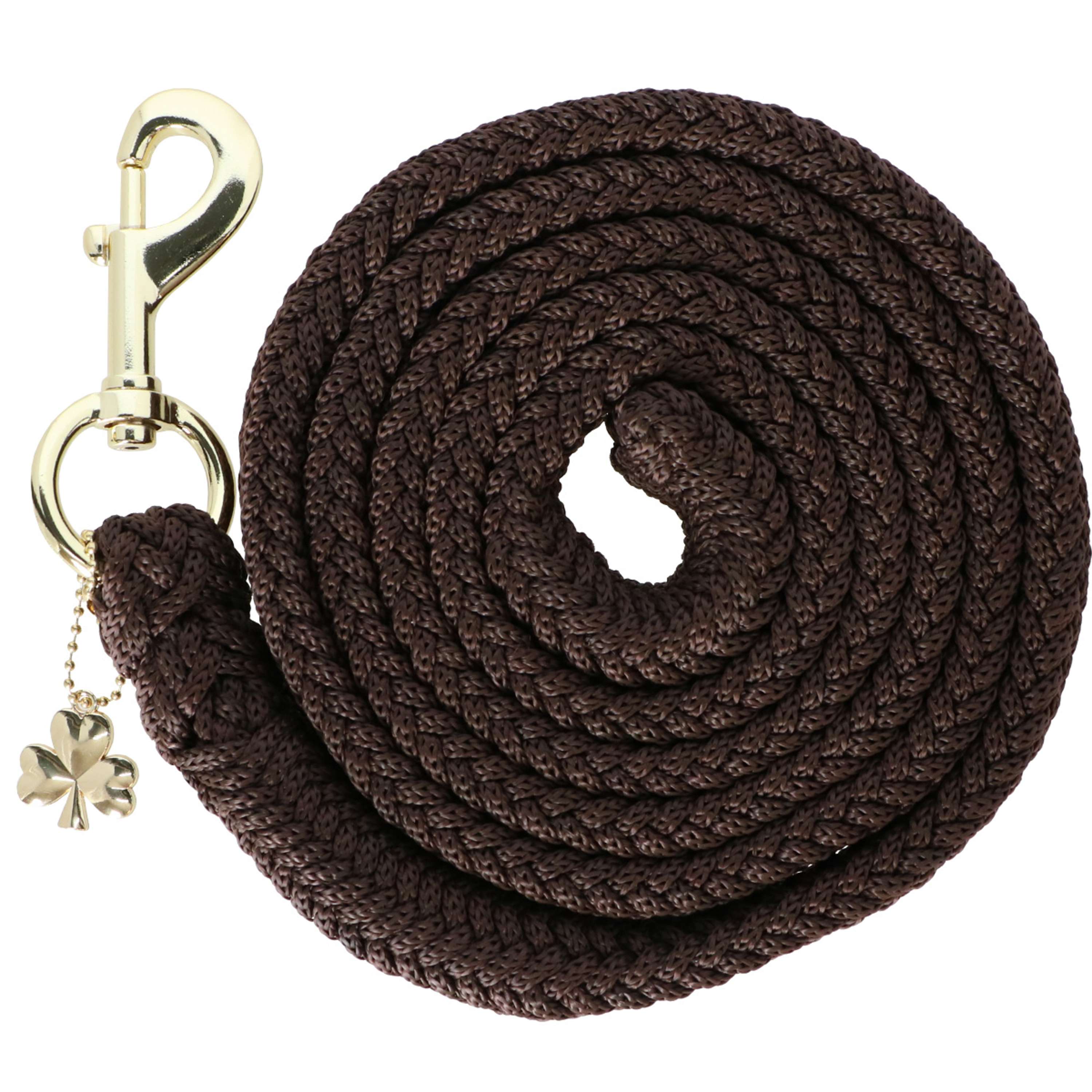 Bucas Lead Rope Comfort with Carabiner Brown/Brown