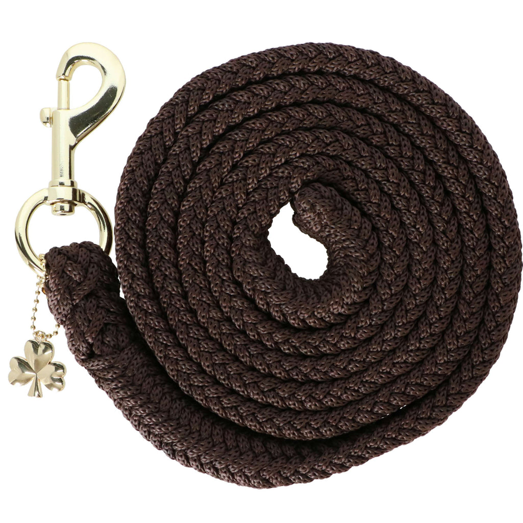 Bucas Lead Rope Comfort with Carabiner Brown/Brown