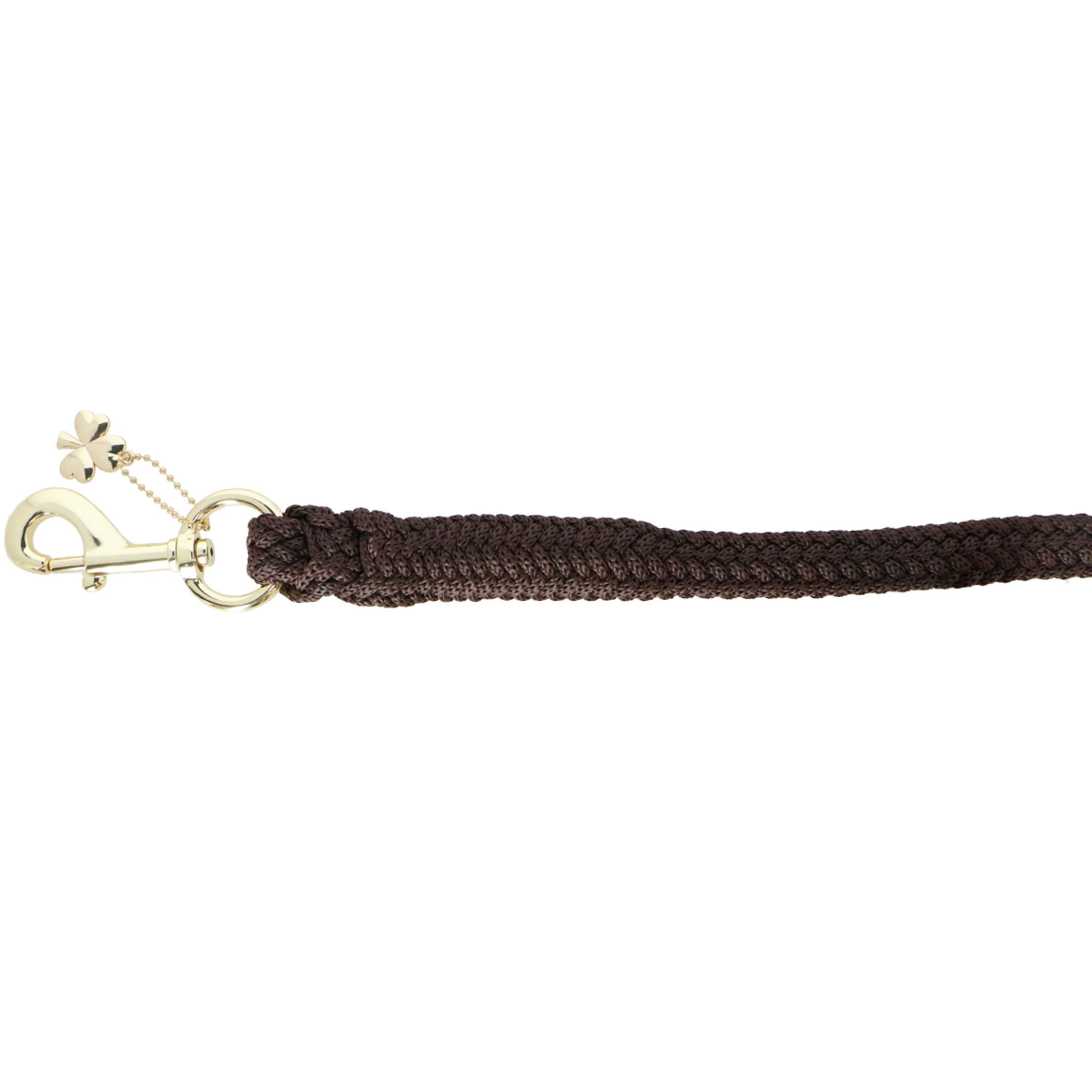 Bucas Lead Rope Comfort with Carabiner Brown/Brown