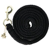 Bucas Lead Rope Comfort with Carabiner Black/Black