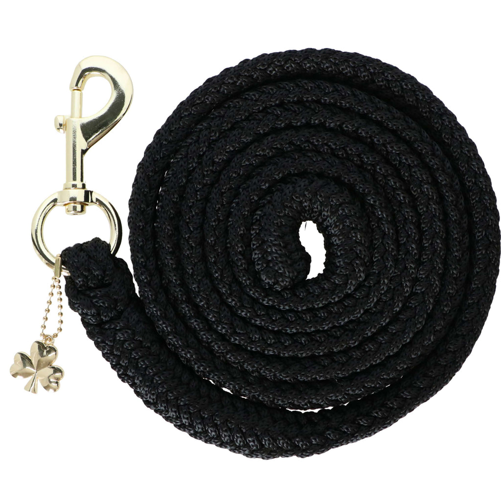 Bucas Lead Rope Comfort with Carabiner Black/Black