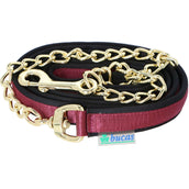 Bucas Stallion Chain Show-Line Burgundy/black