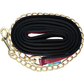 Bucas Stallion Chain Show-Line Burgundy/black