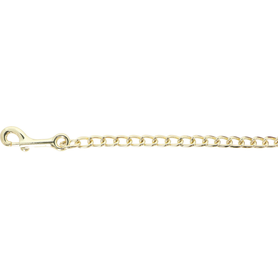 Bucas Stallion Chain Show-Line Burgundy/black