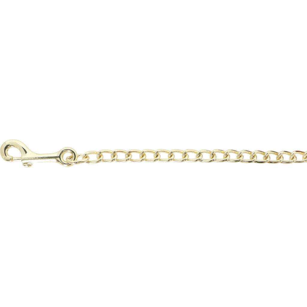 Bucas Stallion Chain Show-Line Burgundy/black