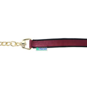Bucas Stallion Chain Show-Line Burgundy/black