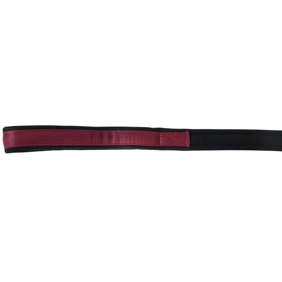 Bucas Stallion Chain Show-Line Burgundy/black