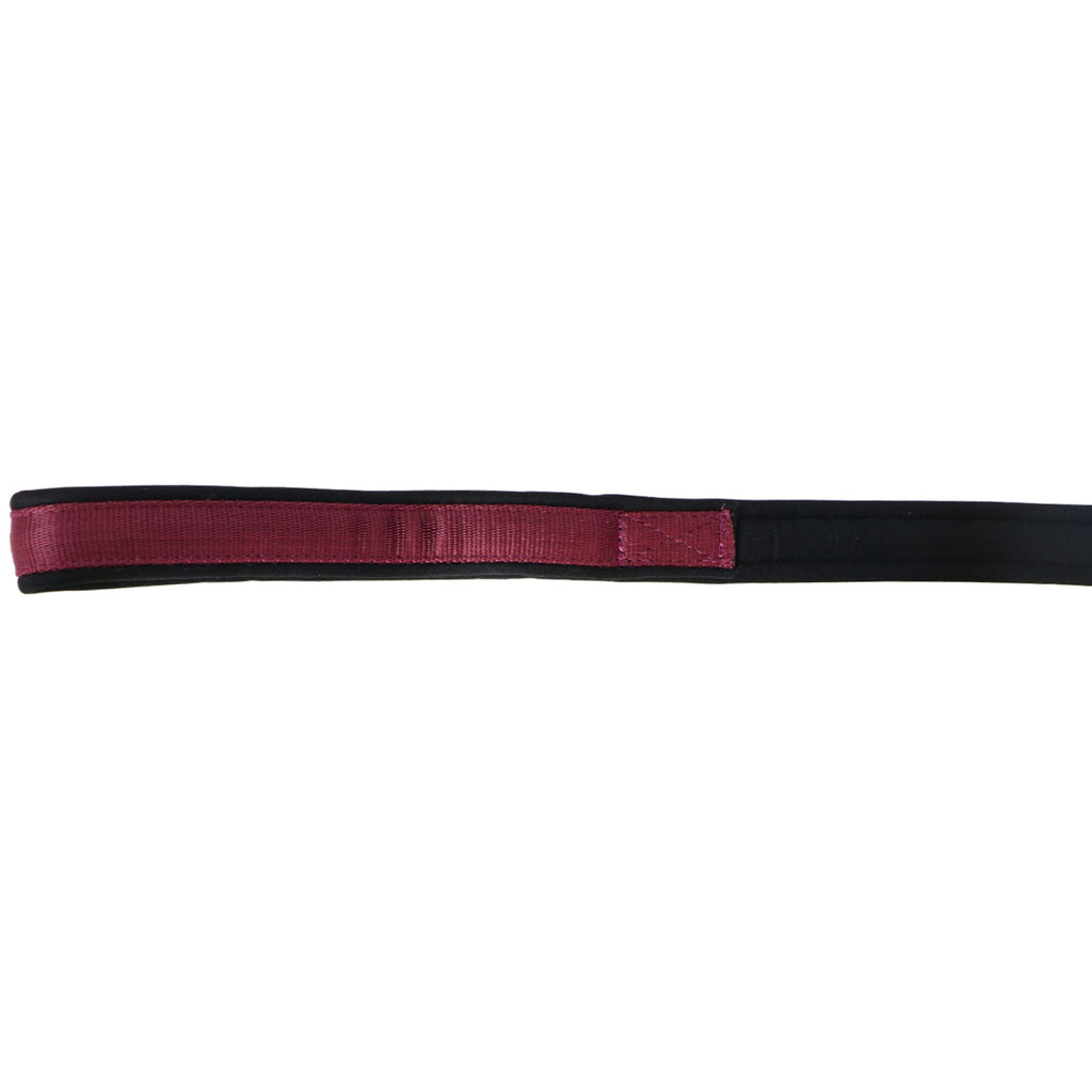 Bucas Stallion Chain Show-Line Burgundy/black