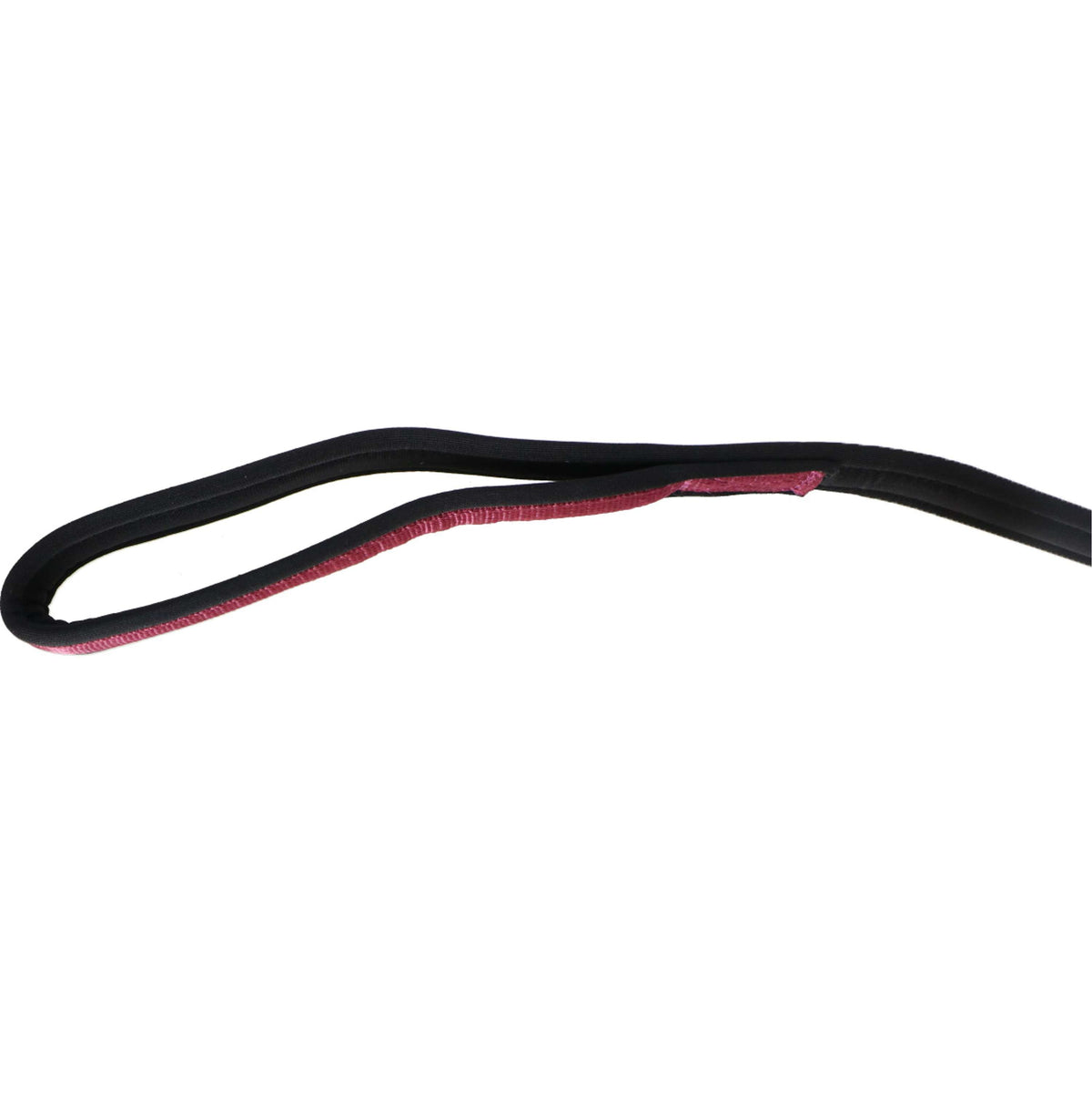 Bucas Stallion Chain Show-Line Burgundy/black