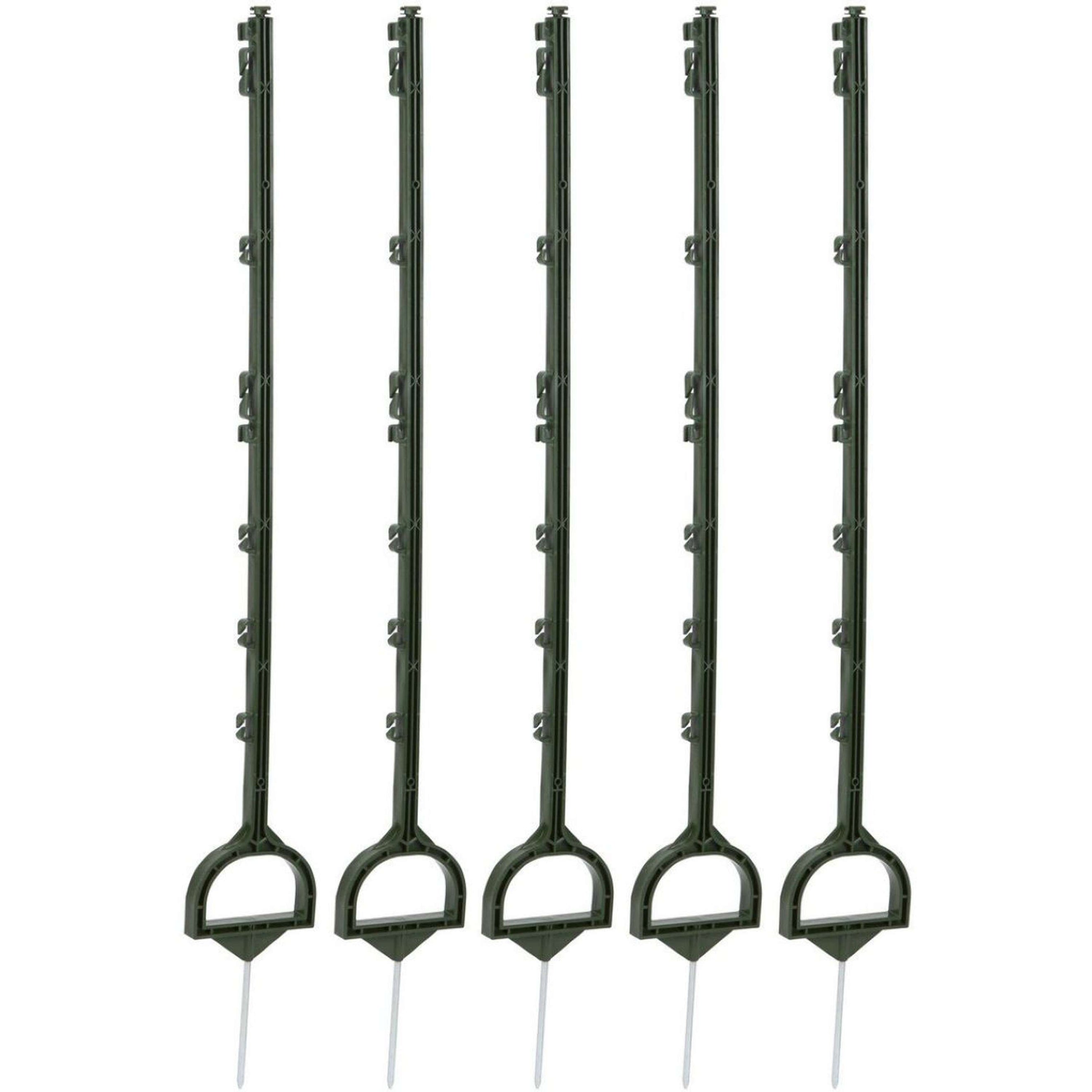 Ako Plastic Post with Stirrup 5 Pieces Green