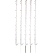 Ako Classic Plastic Post Single Step-in 5 Pieces White